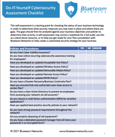 Do it yourself Cybersecurity Checklist image